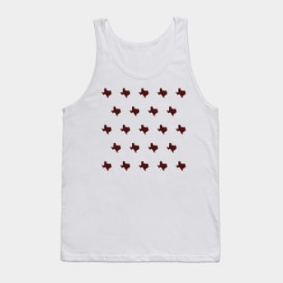 Texas Maroon Tank Top